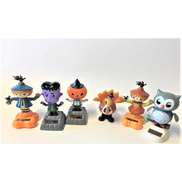 Solar Figurines Collection  Qty 6