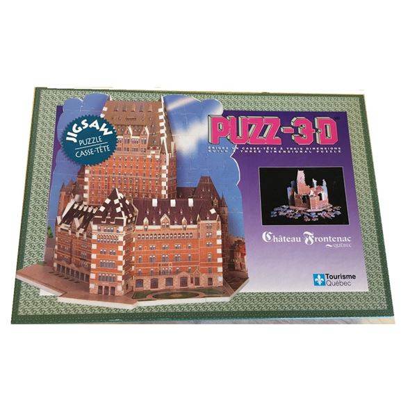 3D Puzzle Frontenac Castle (Has all pces)