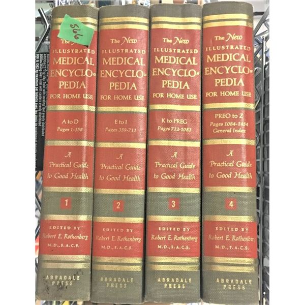 Medical Encyclopedia For Home Use Set  (4 books)