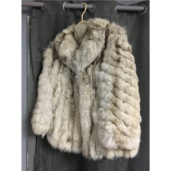 Real Fur Coat (Silver Fox)