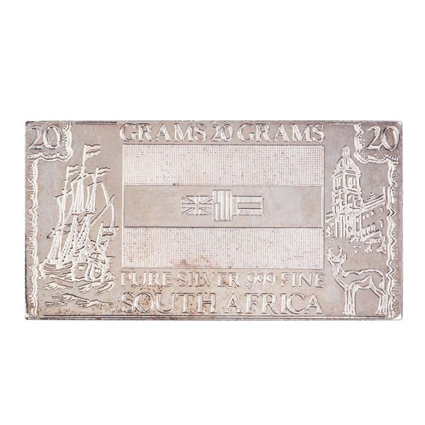 The Silver Mint 20 Gram Silver Ingot