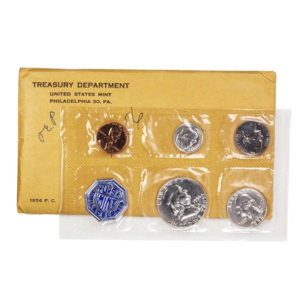 1956 (5) Coin Proof Set in Original Envelope