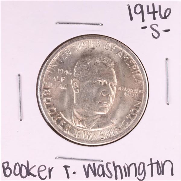 1946-S Booker T. Washington Memorial Half Dollar Coin