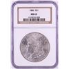 Image 1 : 1886 $1 Morgan Silver Dollar Coin NGC MS62