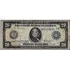 Image 1 : 1914 $20 Federal Reserve Note New York