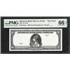 Image 1 : 1929 10 Unit American Bank Note Co. "Test Note" PMG Gem Uncirculated 66EPQ