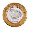 Image 2 : .999 Silver Plaza Hotel & Casino Las Vegas, NV $10 Limited Edition Gaming Token