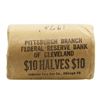 Image 3 : Original Bank Wrapped Roll of (20) Brilliant Uncirculated 1963 Franklin Half Dollar Coins
