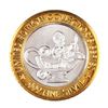 Image 1 : .999 Silver Harrah's Casino Reno Nevada $10 Casino Limited Edition Gaming Token