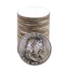 Image 1 : Roll of (20) Brilliant Uncirculated 1963-D Franklin Half Dollar Coins