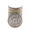 Image 2 : Roll of (20) Brilliant Uncirculated 1954-D Franklin Half Dollar Coins