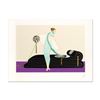 Image 1 : Erte (1892-1990) "Salon" Limited Edition Serigraph on Paper