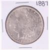 Image 1 : 1887 $1 Morgan Silver Dollar Coin