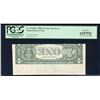 Image 1 : 2003A $1 Federal Reserve STAR Note Type II Inverted Back ERROR PCGS Gem New 65PPQ