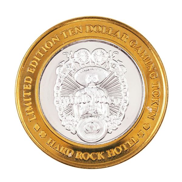 .999 Silver Hard Rock Hotel & Casino Las Vegas, NV $10 Limited Edition Gaming Token