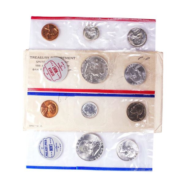 1962-P/D U.S. Mint Set in Original Envelope