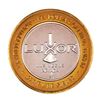 Image 2 : .999 Silver Luxor Las Vegas, Nevada $10 Casino Limited Edition Gaming Token