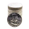 Image 1 : Roll of (20) Brilliant Uncirculated 1963 Franklin Half Dollar Coins