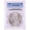 Image 1 : 1899 $1 Morgan Silver Dollar Coin PCGS MS62
