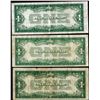 Image 2 : Lot of (3) 1928A $1 Funnyback Silver Certificate Notes