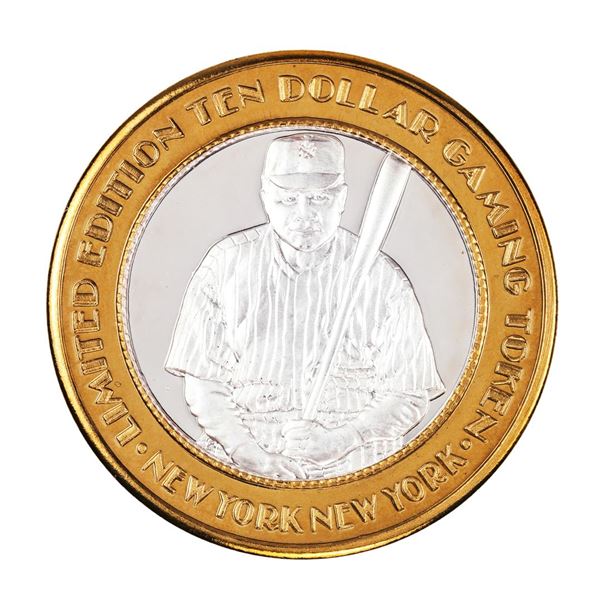 .999 Silver New York New York Hotel & Casino $10 Limited Edition Gaming Token
