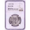 Image 1 : 1948-D Franklin Half Dollar Coin NGC MS63FBL
