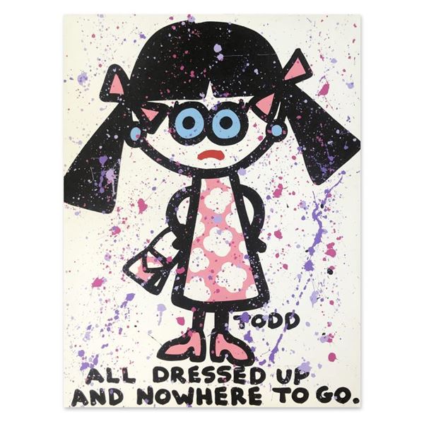 Goldman "All Dressed Up" Original Acrylic on Canvas