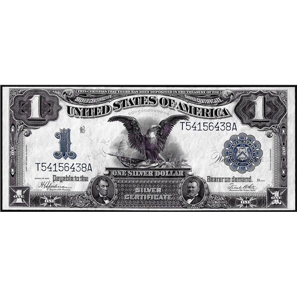1899 $1 Black Eagle Silver Certificate Note