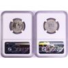 Image 2 : Lot of 1958-D & 1959-D Washington Quarter Coins NGC MS65