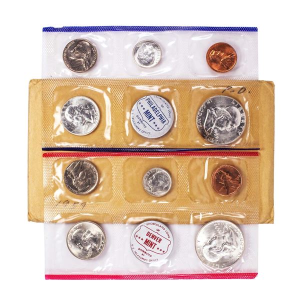 1959-P/D U.S. Mint Set in Original Envelope