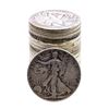 Image 1 : Roll of (20) Mixed Date Walking Liberty Half Dollar Coins