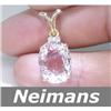 Image 1 : Certified 1.50 ct Pink Tourmaline & VS Diamond Ring 14k