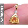 Gem Quality 6.25 ct AAA Citrine Ring 14kt Certified