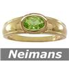 Image 1 : USGL Certified Top Gem 1.00 ct Peridot Ring 14kt Gold