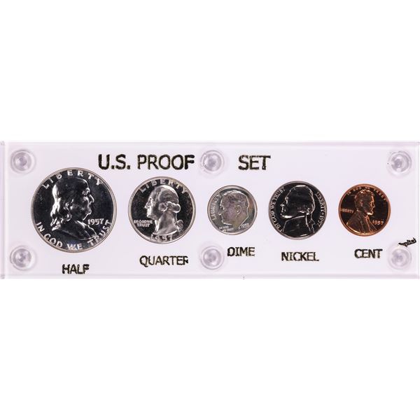 1957 (5) Coin Proof Set