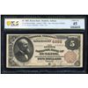 Image 1 : 1882BB $5 NB of Dunkirk, IN CH# 4888 National Bank Note PCGS Choice Extremely Fine 45