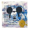 Image 1 : Gail Rodgers "Mickey Mouse" Original Mixed Media on Canvas
