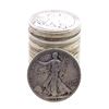 Image 1 : Roll of (20) Mixed Date Walking Liberty Half Dollar Coins