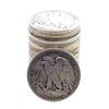 Image 2 : Roll of (20) Mixed Date Walking Liberty Half Dollar Coins