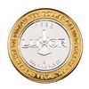 Image 2 : .999 Silver Luxor Las Vegas, Nevada $10 Casino Limited Edition Gaming Token