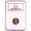 Image 1 : 1921 Lincoln Wheat Cent Coin NGC MS64RD