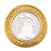 Image 1 : .999 Silver Palms Casino Las Vegas Nevada $10 Limited Edition Gaming Token