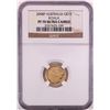 Image 1 : 2008P $15 Australia Proof Koala Gold Coin NGC PF70 Ultra Cameo