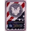 Image 2 : 2018-W $1 Proof American Silver Eagle Coin NGC PF69 Ultra Cameo Congratulations Flag