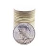 Image 1 : Roll of (20) Brilliant Uncirculated 1922 $1 Peace Silver Dollar Coins
