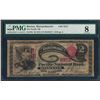 Image 1 : 1875 $2 Lazy Deuce Pacific NB Boston, MA CH# 2373 National Currency Note PMG Very Good 8