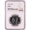 Image 1 : 1962 Proof Franklin Half Dollar Coin NGC PF69