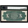 Image 2 : 1863 $10 Legal Tender Note Fr.95b PMG Very Fine 30