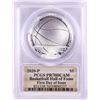 Image 2 : 2020-P $1 Basketball Hall of Fame Silver Dollar Coin PCGS PR70DCAM First Day of Issue