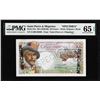 Image 1 : 1950-1960 Saint Pierre & Miquelon 50 Francs Specimen Note Pick# 25s PMG Gem Uncirculated 65EPQ
